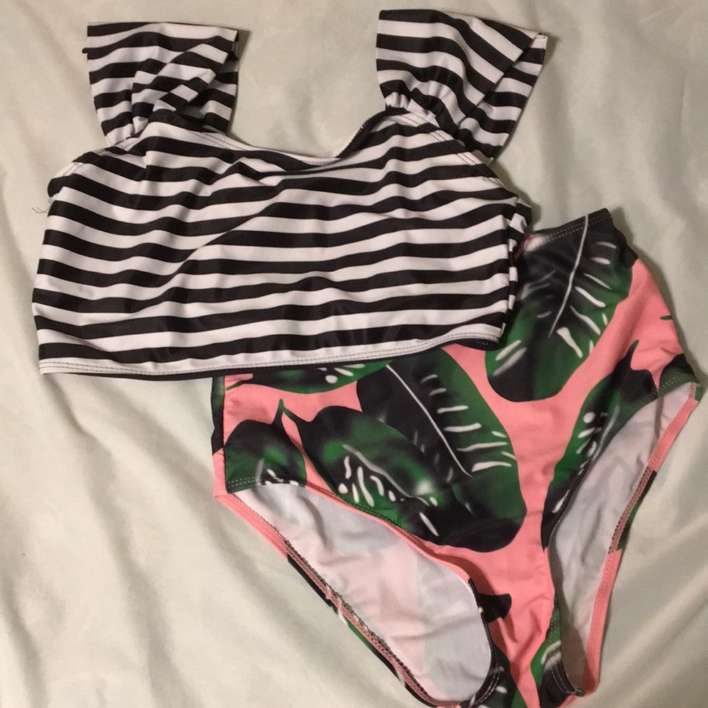 High waisted bikini